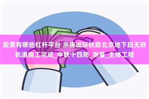 股票有哪些杠杆平台 京唐城际铁路北京地下段无砟轨道施工完成_中铁十四局_测量_主体工程