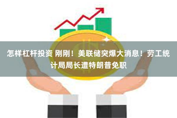 怎样杠杆投资 刚刚！美联储突爆大消息！劳工统计局局长遭特朗普免职