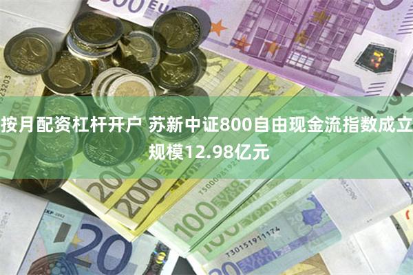 按月配资杠杆开户 苏新中证800自由现金流指数成立 规模12.98亿元