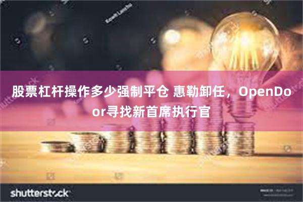 股票杠杆操作多少强制平仓 惠勒卸任，OpenDoor寻找新首席执行官